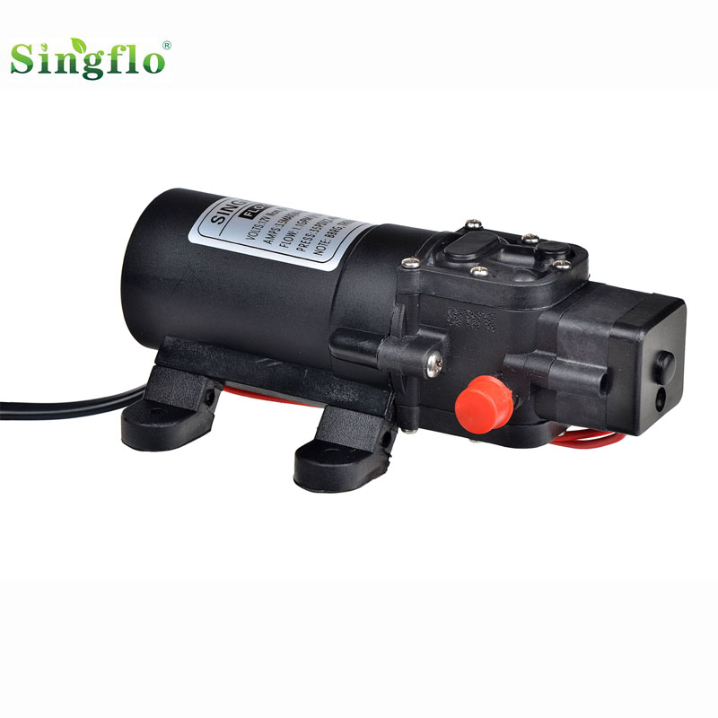 Singflo New New 12V DC 55PSI 2LPM Electric Self Priming Diaphragm Pump for agriculture, Boats RVs Campers Vans